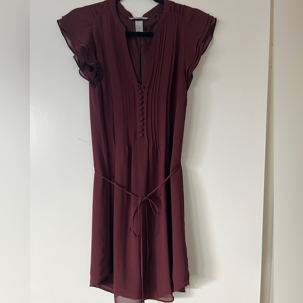 Maroon dress